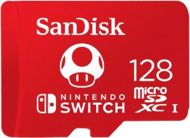 SanDisk Carte microSDXC UHS-I pour Nintendo Switch 128 Go - Produit sous licence Nintendo